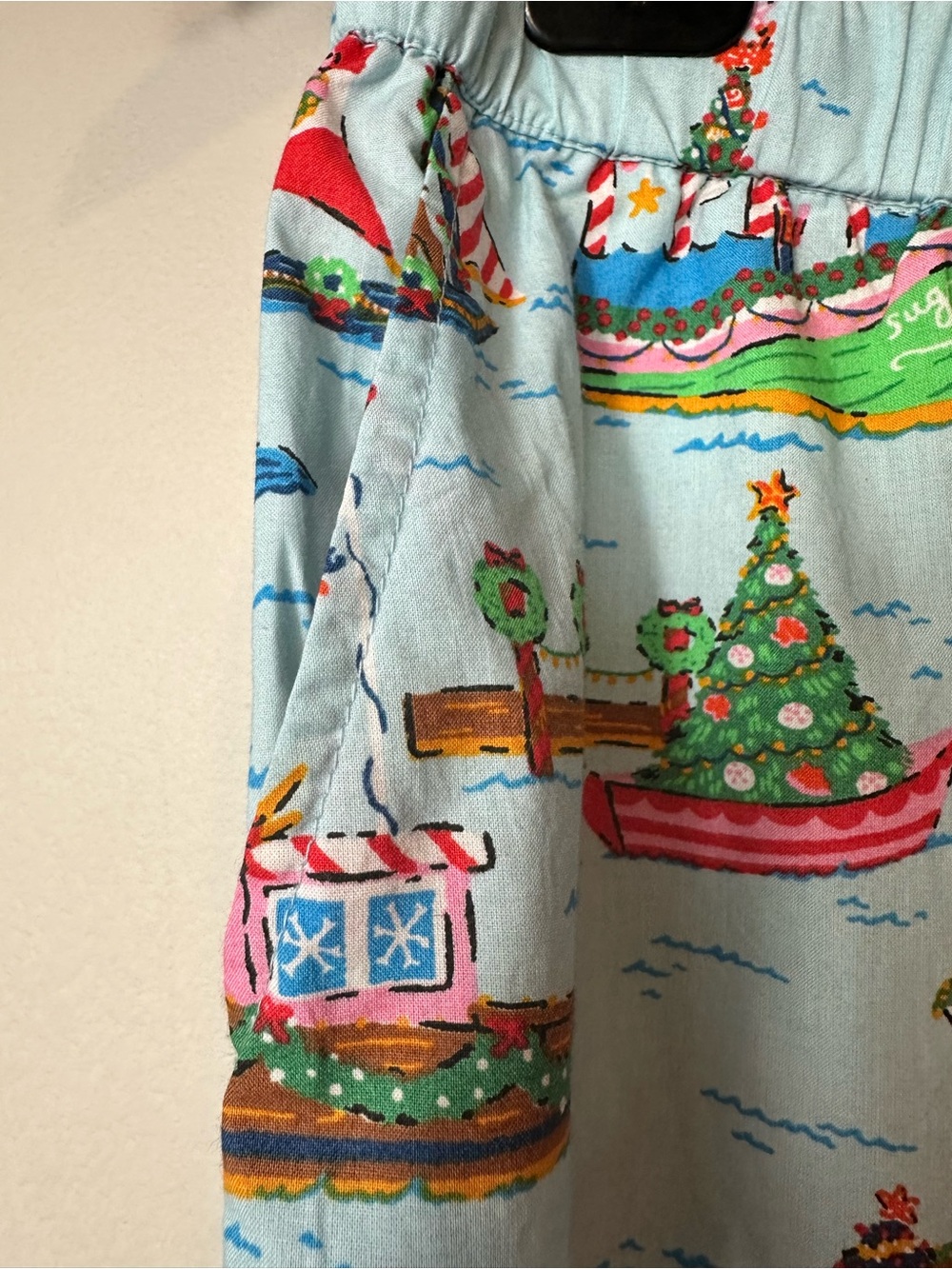 NWT Printfresh Sugar Plum Ferry Pajama Set XS Organic Cotton Christmas Holiday - Picture 10 of 14